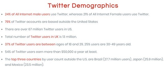 twitter demographics