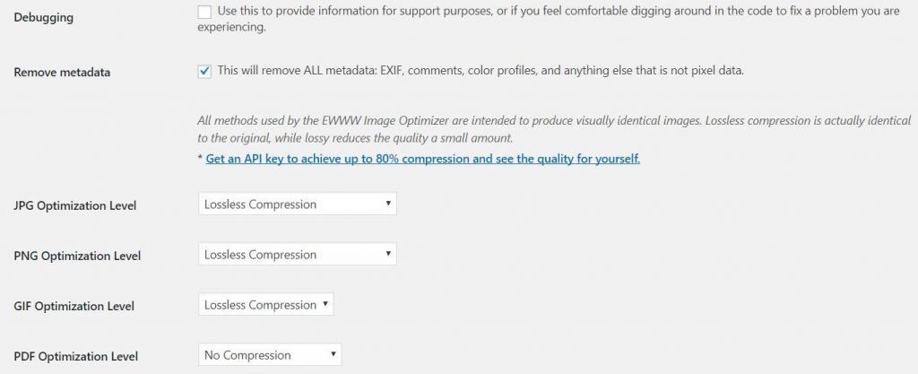 ewww image compression plugin for fast loading websites in Portland