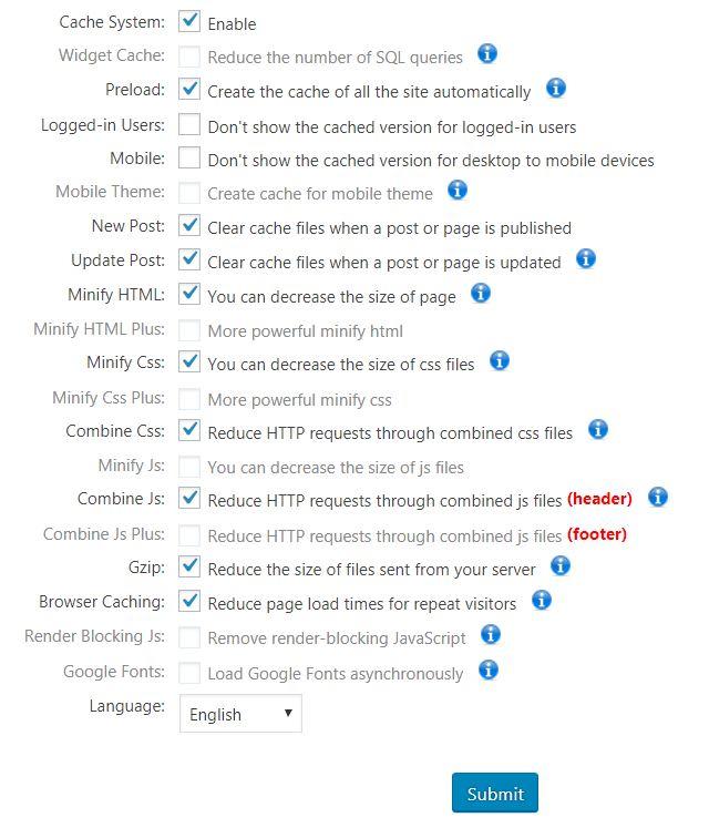 wp fastest cache plugin for higher SEO results in Portland Oregon